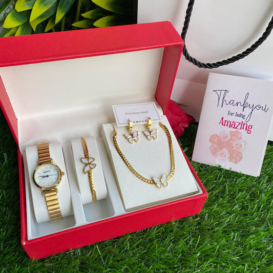 FANCY VALENTINES LADIES 4in 1 GIFT SET