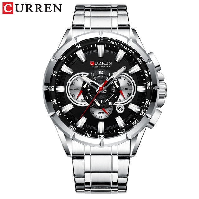 CURREN 8363 Quartz Movement Male Wrist Watch Luxury Men's Watches 30M Water Resistant Fashion Original Wristwatches for Men