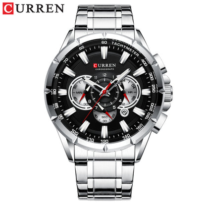 CURREN 8363 Quartz Movement Male Wrist Watch Luxury Men's Watches 30M Water Resistant Fashion Original Wristwatches for Men