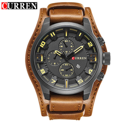 CURREN 8225 Men's Watches Top Brand Luxury Fashion & Casual Business Quartz Watch Date Waterproof Wristwatch