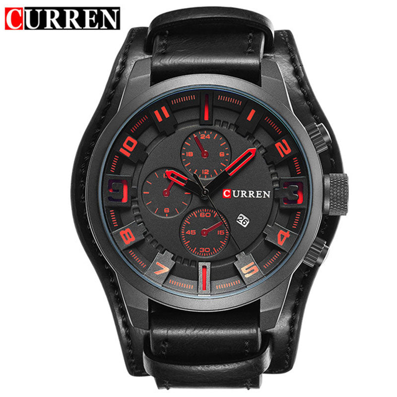 CURREN 8225 Men's Watches Top Brand Luxury Fashion & Casual Business Quartz Watch Date Waterproof Wristwatch