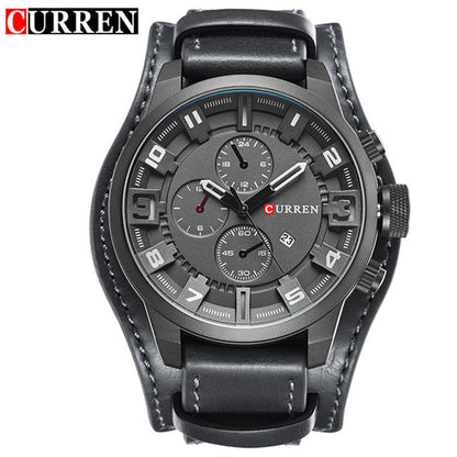 CURREN 8225 Men's Watches Top Brand Luxury Fashion & Casual Business Quartz Watch Date Waterproof Wristwatch
