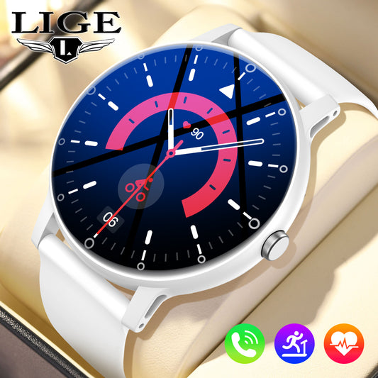 LIGE BW0618 Sport Smart Watch for Men Women Factory Heart Rate Blood Pressure Health Activity Tracker Email IP68 Silicone