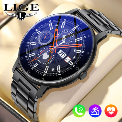 LIGE BW0618 Sport Smart Watch for Men Women Factory Heart Rate Blood Pressure Health Activity Tracker Email IP68 Silicone