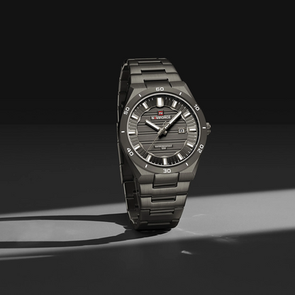 NAVIFORCE 9268 Man Watch Men's Top Brand Luxury Stainless Steel Business Quartz Watches Men Waterproof Luminous Date Wristwatch