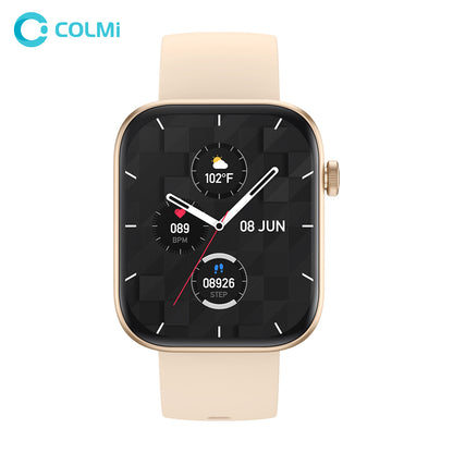 COLMI P71 Calling Smartwatch Health Monitoring IP68 Waterproof Voice Assistant IPS Display Screen Smart Watch Women Men