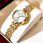 OLEVS 9992 Shiny Lady New Trendy Gold Women Luxury Sport Wrist Watch Diamond Jewelry Watches Design for Girls