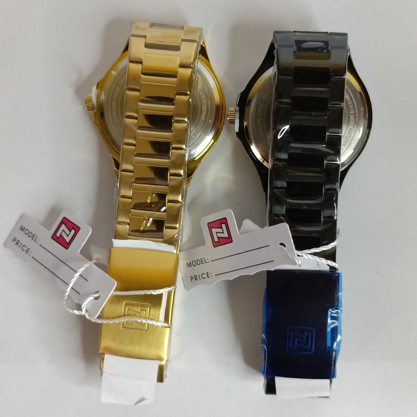 Naviforce 9214 NF9214 Business Quartz Watches Stainless Steel Strap Waterproof Analog Clock Wristwatches for Men