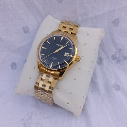 Seiko Presage 4R35-01T0 Automatic Men’s Watch – Stainless Steel, Date Display