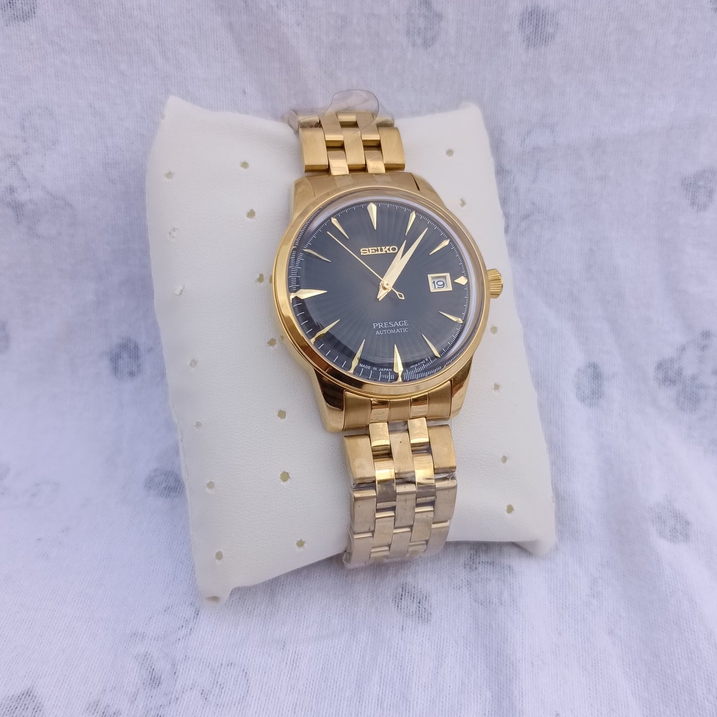 Seiko Presage 4R35-01T0 Automatic Men’s Watch – Stainless Steel, Date Display