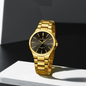 NAVIFORCE 9214 New Men Wristwatch Top Luxury Business Watch Stainless Steel Sport Quartz Original Male Watch
