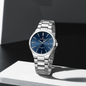 NAVIFORCE 9214 New Men Wristwatch Top Luxury Business Watch Stainless Steel Sport Quartz Original Male Watch