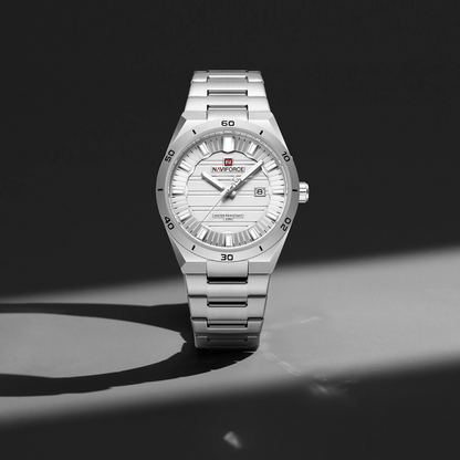 NAVIFORCE 9268 Man Watch Men's Top Brand Luxury Stainless Steel Business Quartz Watches Men Waterproof Luminous Date Wristwatch