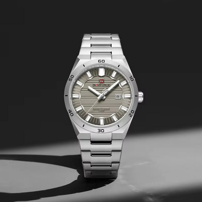 NAVIFORCE 9268 Man Watch Men's Top Brand Luxury Stainless Steel Business Quartz Watches Men Waterproof Luminous Date Wristwatch