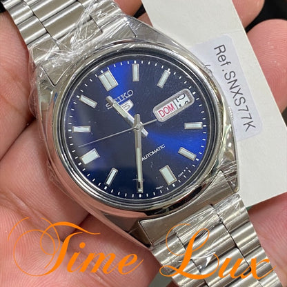 Seiko 5 Men's Automatic Watch - 7S26 Movement - 38mm Stainless Steel Bracelet - 30M Water Resistant - Luminous Hands & Markers