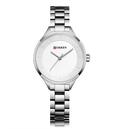 Fashion CURREN 9015 Women's Watch Hot Selling Quartz Watches 3ATM Waterproof High Quality Stainless Steel Band Alloy Case