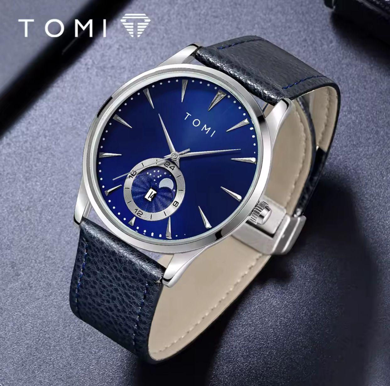 Men's Quartz Watch-Alloy Case & Glass Dial Eco-Friendly High-End Fashion with Avant-Garde Design for Business Professionals