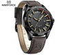 NAVIFORCE 8023 Male Wrist Watches Sports Anti-shock Waterproof Leather Strap Men Fashion Watch