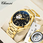 CHENXI 8806 Watch Top Men Automatic Mechanical Business Watches Stainless Steel Waterproof Men's Wristwatches