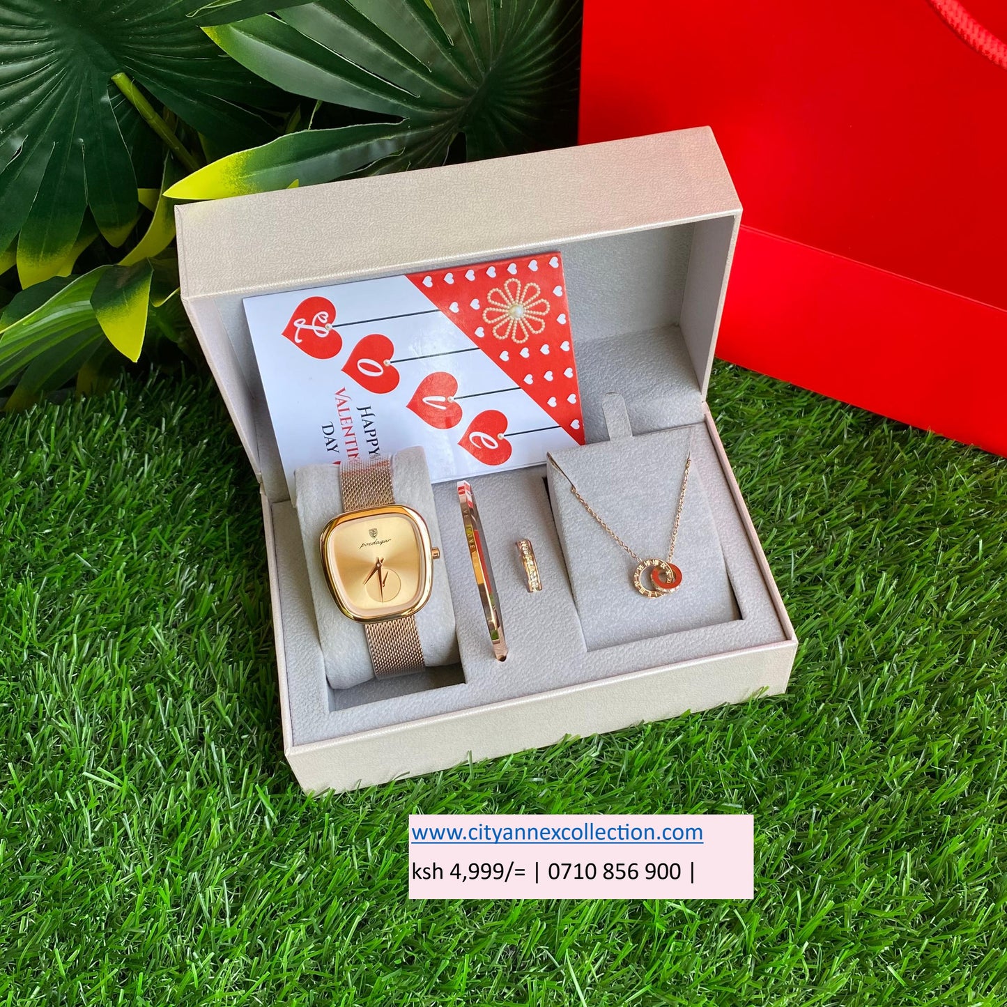 poedagar FANCY VALENTINES LADIES 4in 1 GIFT SET