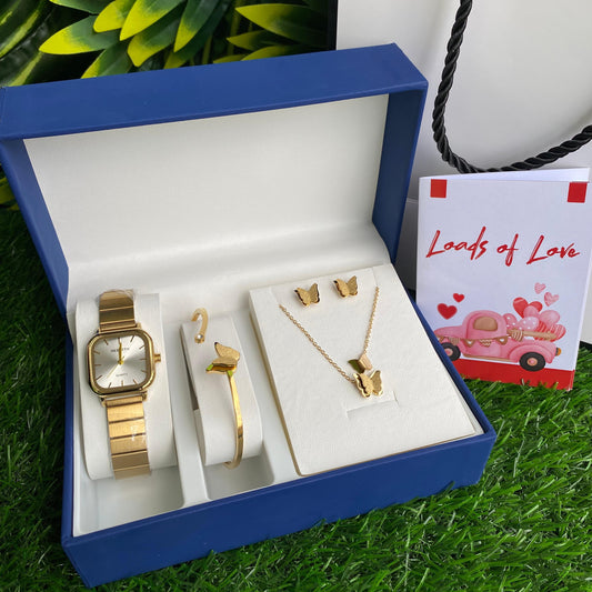 FANCY VALENTINES LADIES 4in 1 GIFT SET
