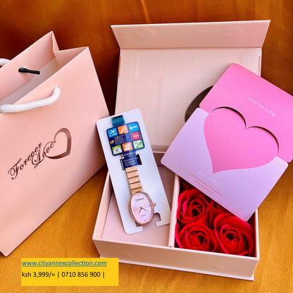 Ladys Valentine’s Casio gift set