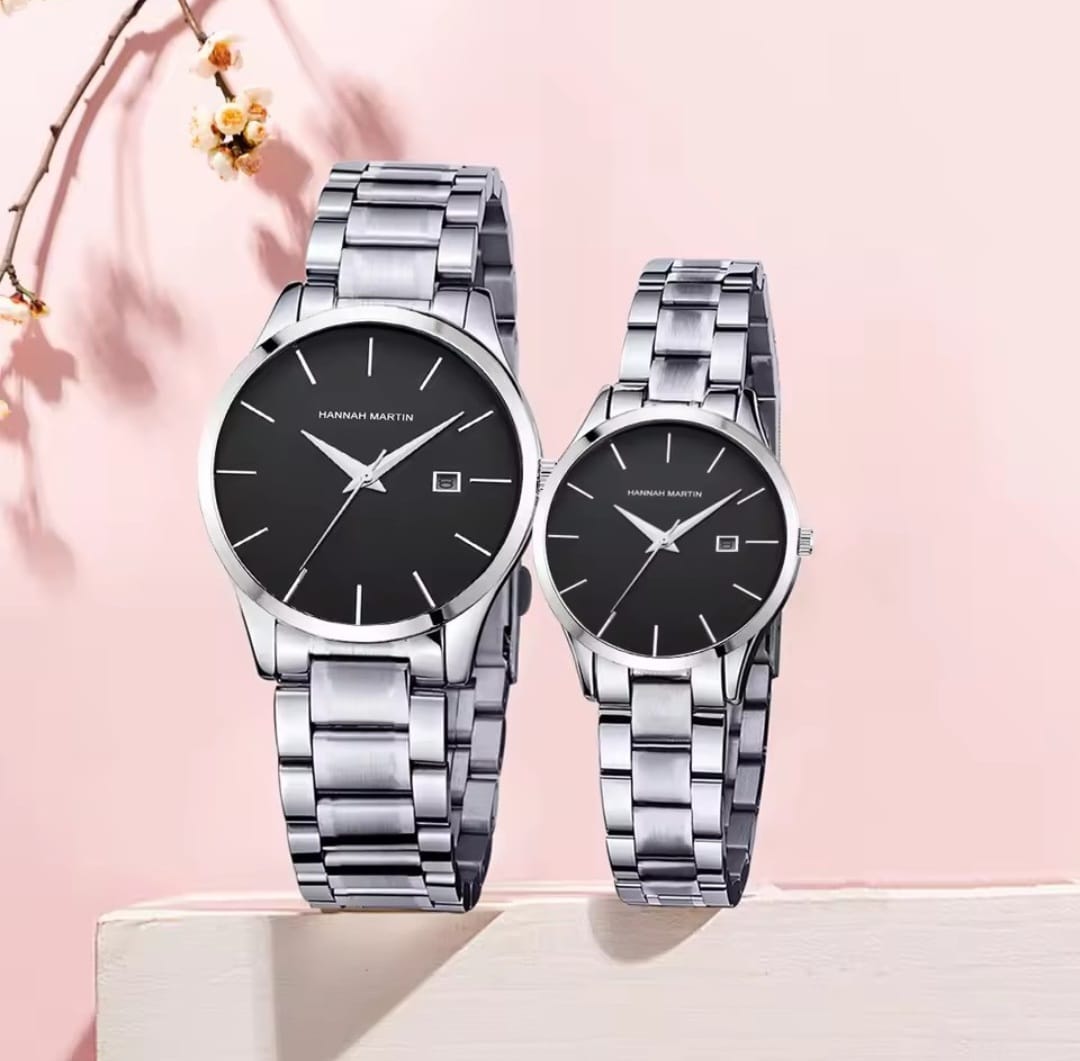 Hannah Martin Watch Factory 2025 Original New Design Petite Woman Men Couple Watch Set for Lovers