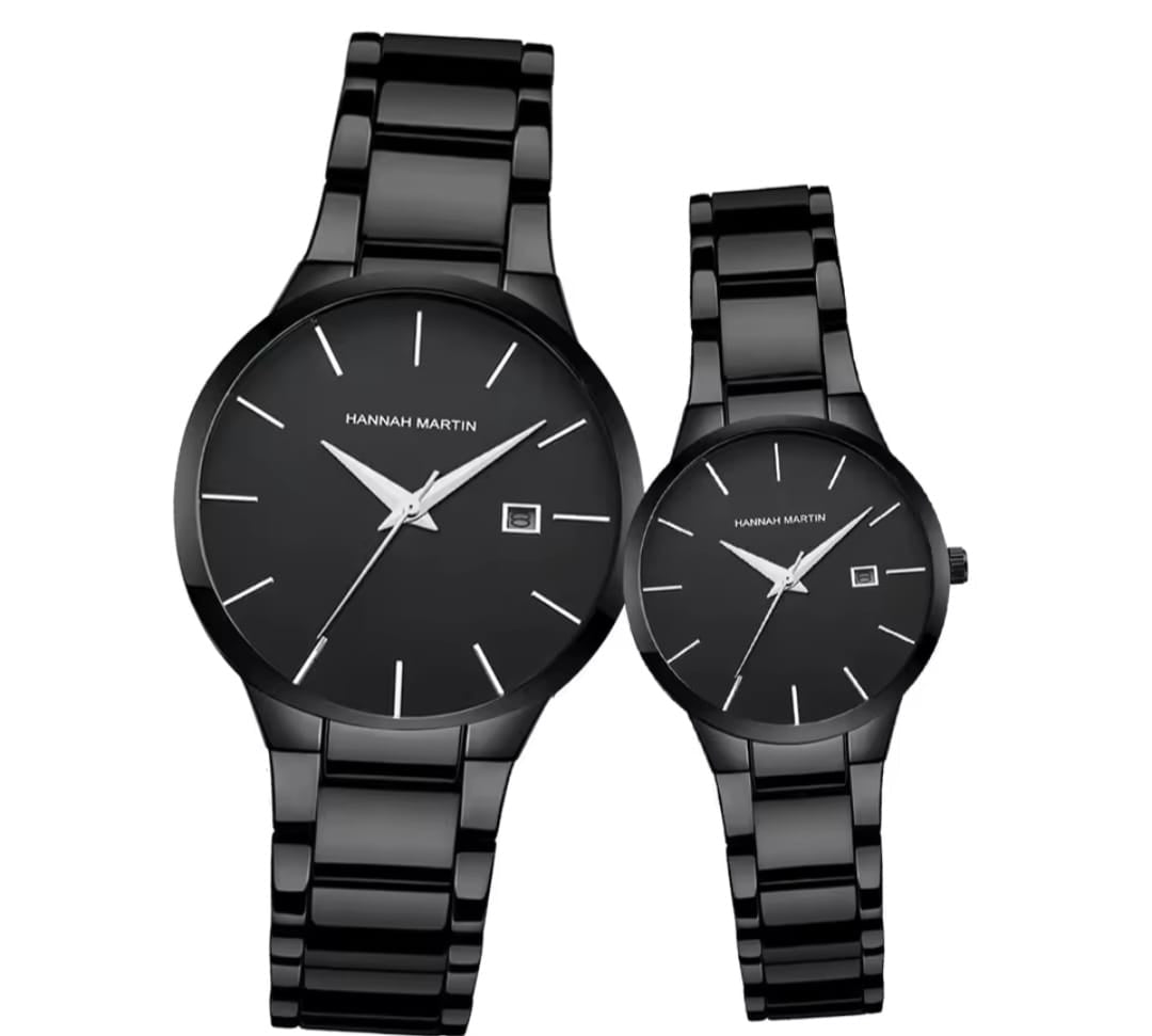 Hannah Martin Watch Factory 2025 Original New Design Petite Woman Men Couple Watch Set for Lovers