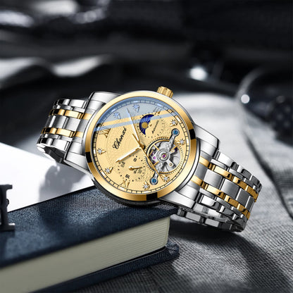 CHENXI 8870 Luxury Top Brand Mechanical Wristwatches Business Skeleton Automatic Watches Men Wrist