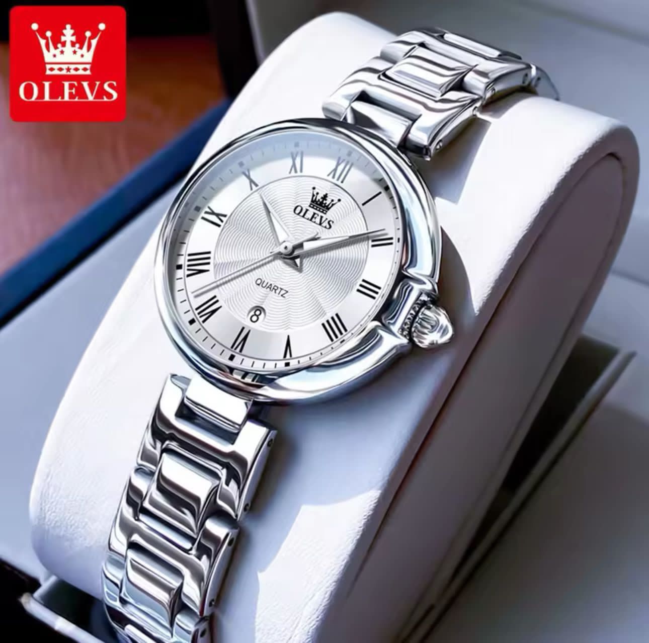 Hot Sale OLEVS 5608 New Women Watches Fashion Classic Fashion Waterproof Luminous Calendar Watch Elegant Quartz Women Watch 2026