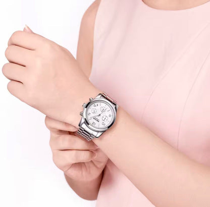 MEGIR 2057L Funky Top Quality New Arrival Trend Design Waterproof Personalized Watches Stainless Steel Band