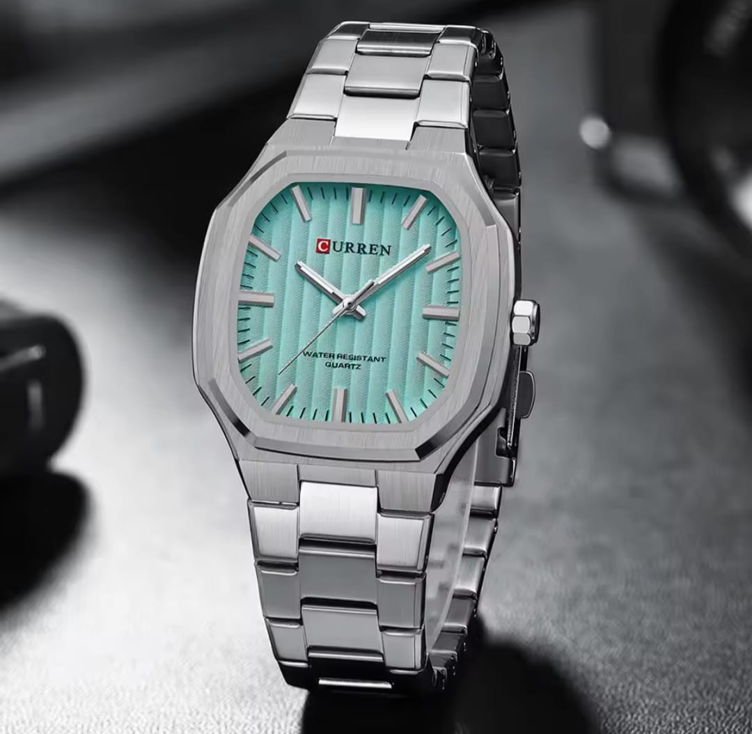 CURREN 8458 Stainless Steel Watches for Mens Creative Fashion Luminous Dial  Clock Male Casual Wristwatches
