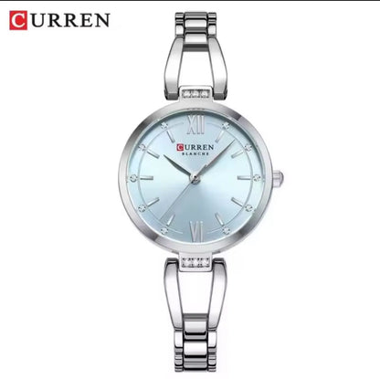 CURREN 9092 Luxury Women's Watches Elegant Fashion Gold Stainless Steel Waterproof Original Female Quartz Wrist Watch