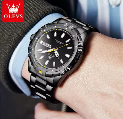 Hot Selling OLEVS Watch 5560 High Quality Quartz Movement Men's Watch Fashion Luminous Hands Week Date 30M Waterproof Watches