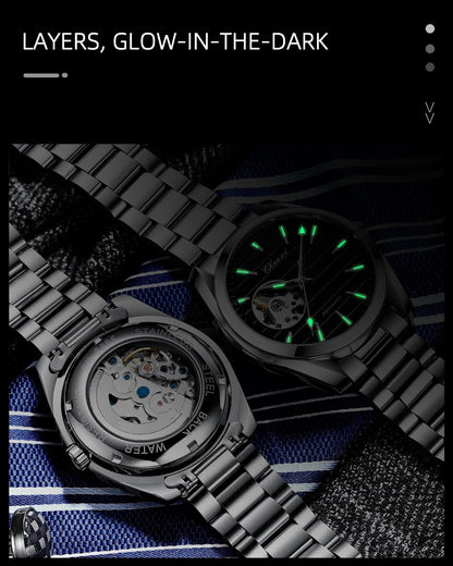 CHENXI 8806 Watch Top Men Automatic Mechanical Business Watches Stainless Steel Waterproof Men's Wristwatches
