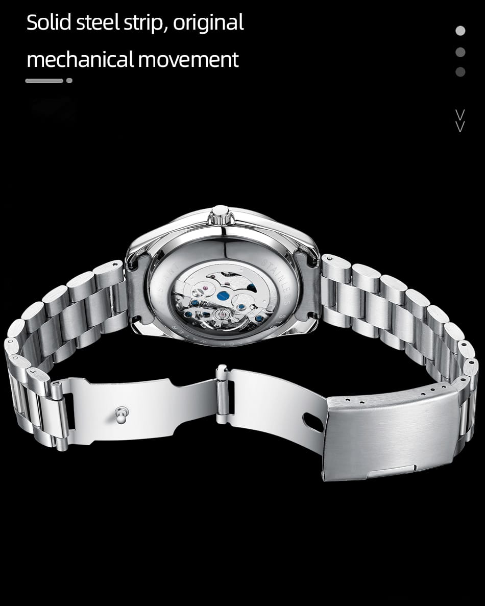 CHENXI 8806 Watch Top Men Automatic Mechanical Business Watches Stainless Steel Waterproof Men's Wristwatches