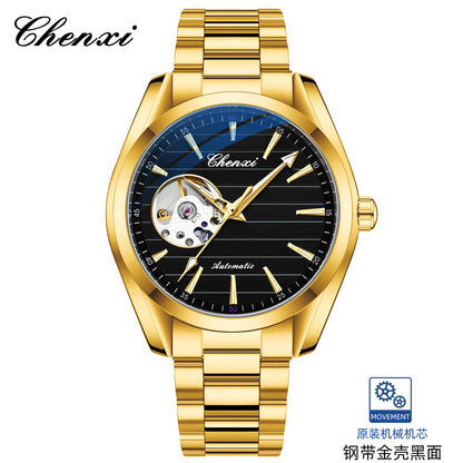 CHENXI 8806 Watch Top Men Automatic Mechanical Business Watches Stainless Steel Waterproof Men's Wristwatches