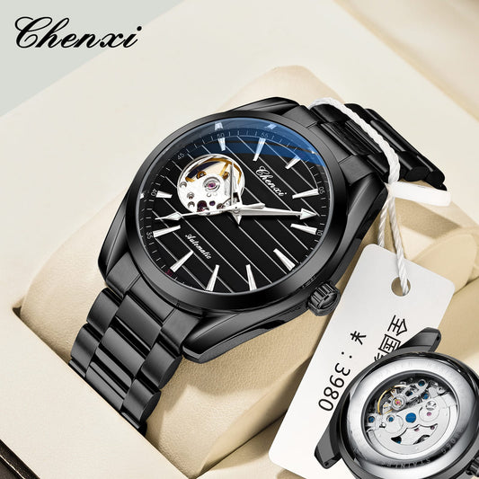 CHENXI 8806 Watch Top Men Automatic Mechanical Business Watches Stainless Steel Waterproof Men's Wristwatches