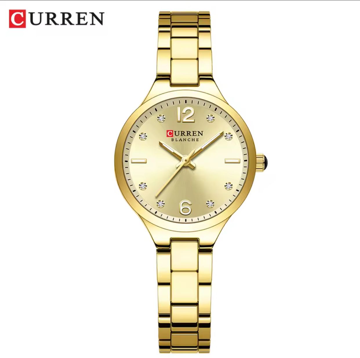 CURREN 9105 Luxury Women Bracelet Quartz Watches for Ladies Stainless Steel Girls Sports Dress Wrist Watch Clock