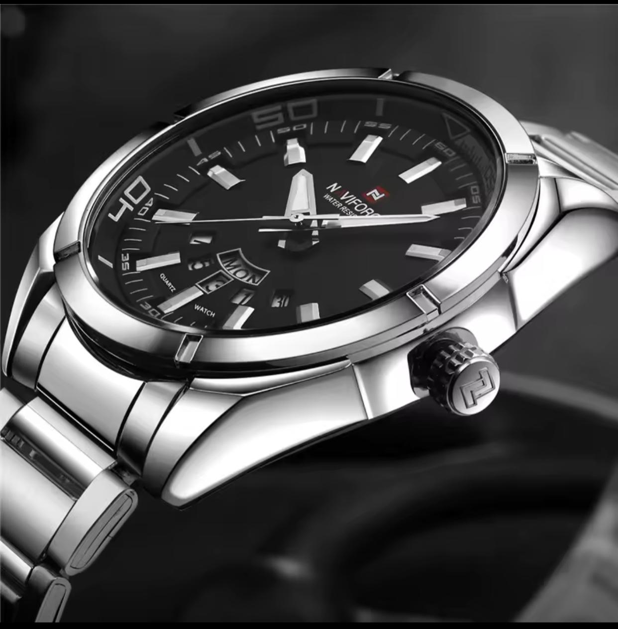 NAVIFORCE 9038 Watch Luxury Brand Quartz Watch Men Waterproof Sport Watch