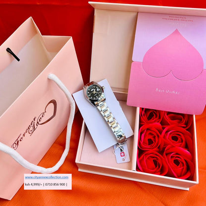Swis Track Ladys Watch Valentine Package
