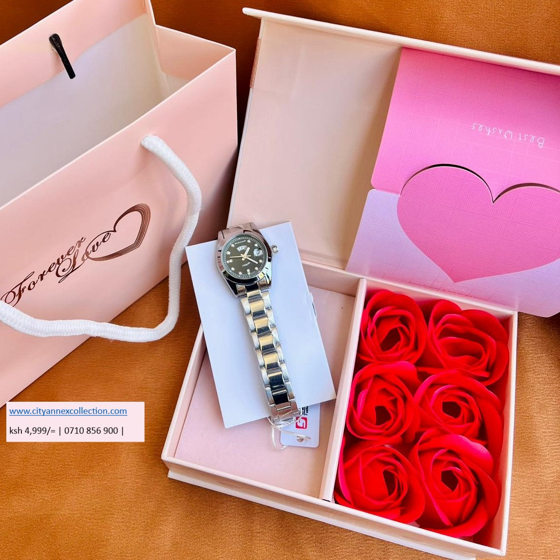 Swis Track Ladys Watch Valentine Package