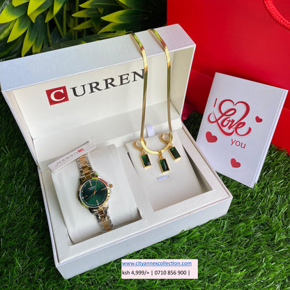 CURREN 3 in 1 VALENTINES GIFT SET