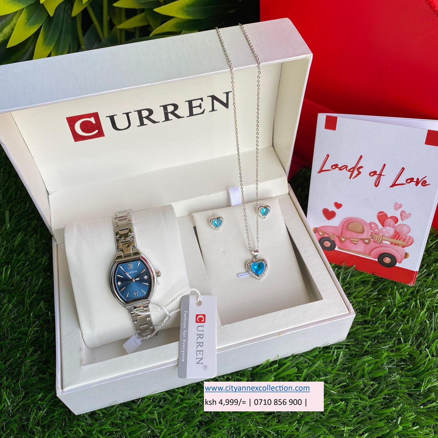 CURREN 3 in 1 VALENTINES GIFT SET
