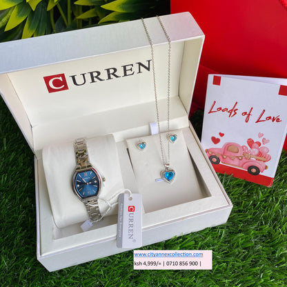 CURREN 3 in 1 VALENTINES GIFT SET
