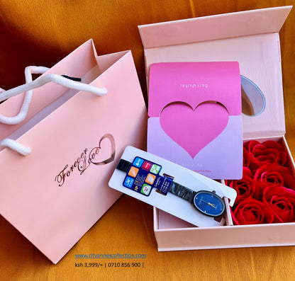 Ladys Valentine’s Casio gift set