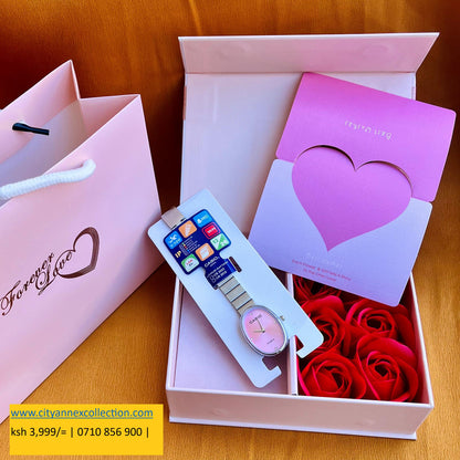 Ladys Valentine’s Casio gift set