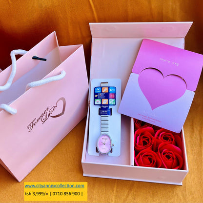 Ladys Valentine’s Casio gift set