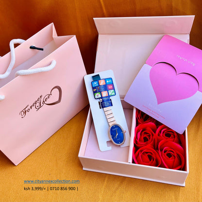 Ladys Valentine’s Casio gift set