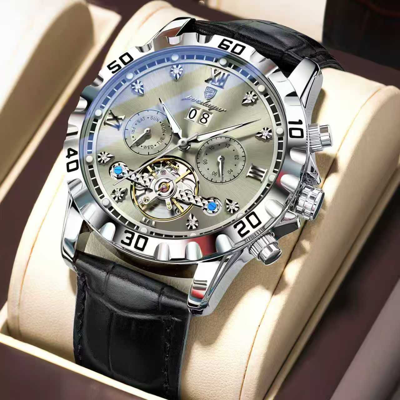 Automatic Mechanical Self Winding Poedagar 1420 Poedagar 1418 Poedagar 1423 Watch For Men